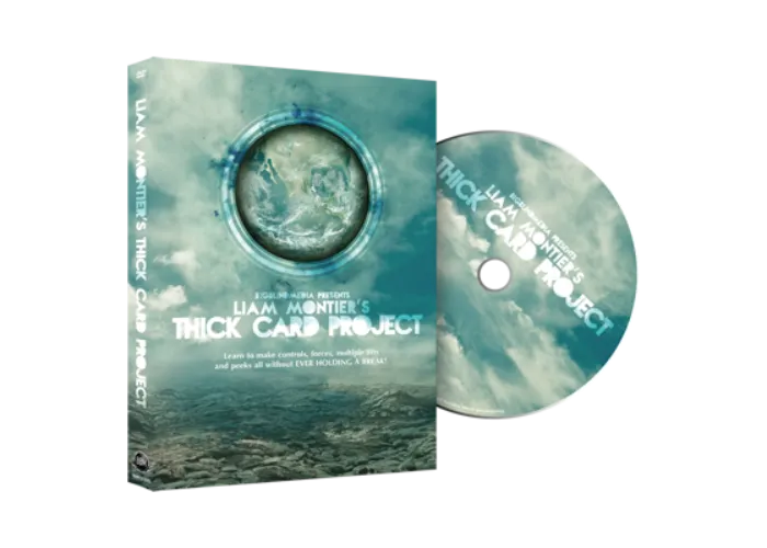 The Thick Card Project (plus Bonus) by Liam Montier and Big Blind Media - DVD