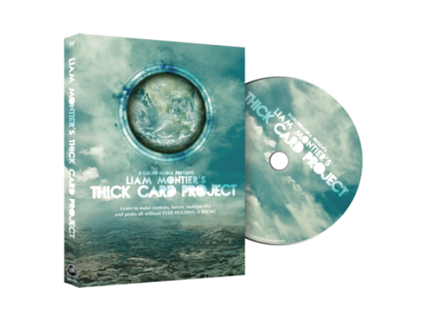 The Thick Card Project (plus Bonus) by Liam Montier and Big Blind Media - DVD
