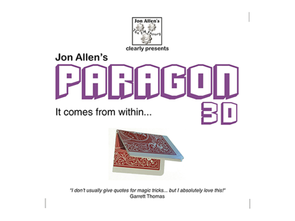 Paragon 3D Box (DVD and Gimmick) by Jon Allen
