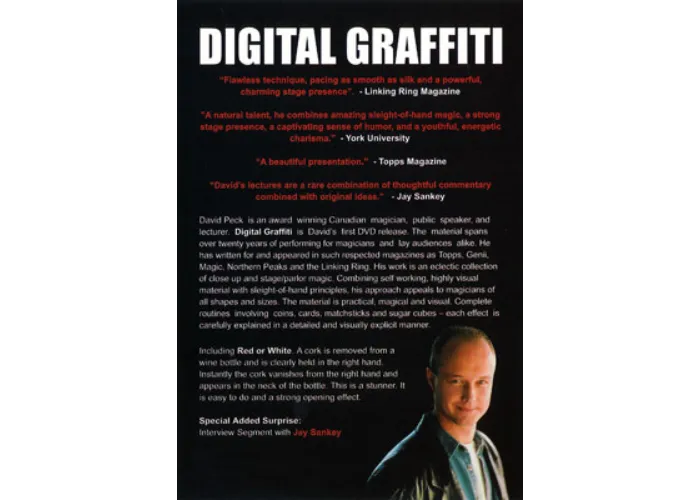 Digital Graffiti (2 DVD Set) by David Peck - DVD