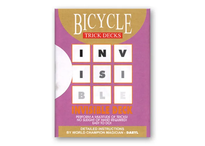 Invisible Deck Bicycle Mandolin (blue)