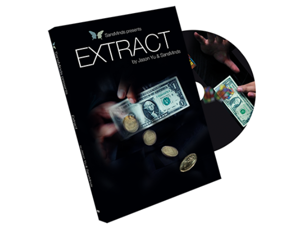 Extract (DVD and Gimmick) by Jason Yu and SansMinds - DVD