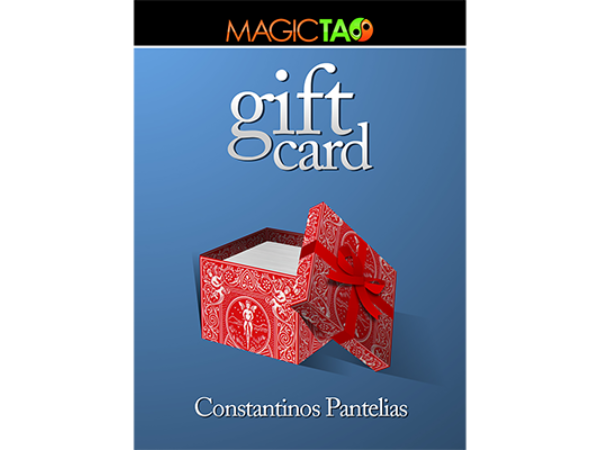 Gift Card Red (Gimmick and Online Instructions) by Constantinos Pantelias