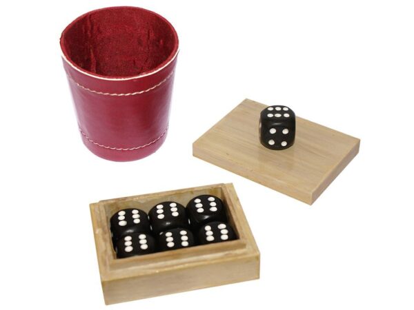 Problema with leather dice cup