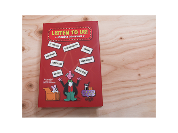 Listen to Us!: showbiz interviews by Michael Frederiksen - Book