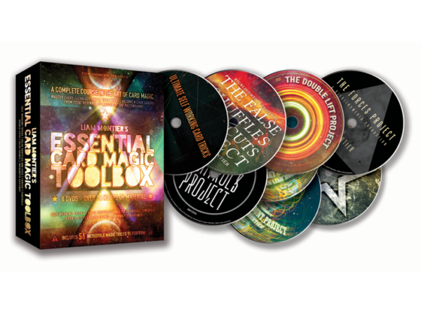 Liam Montier's Essential Card Magic Toolbox by Big Blind Media (8 DVD set)