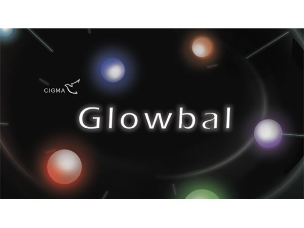Glowbal 1.75 inch (color changing) single ball by Cigma Magic