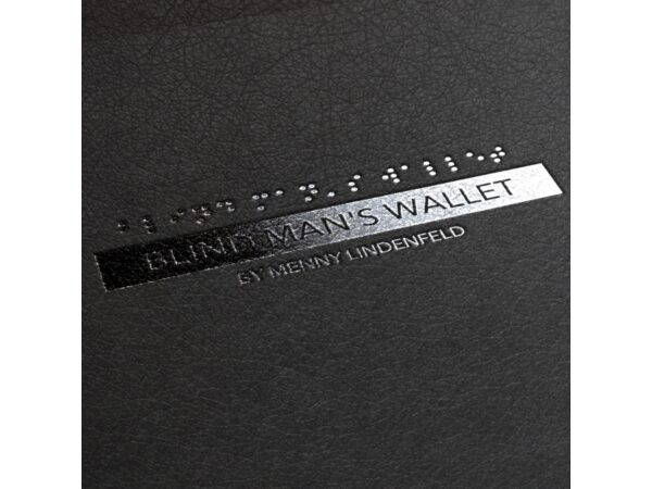 Blind Man´s wallet by Menny Lindenfeld