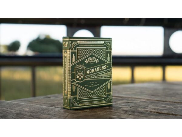 Monarch Playing Cards (Green) by Theory 11
