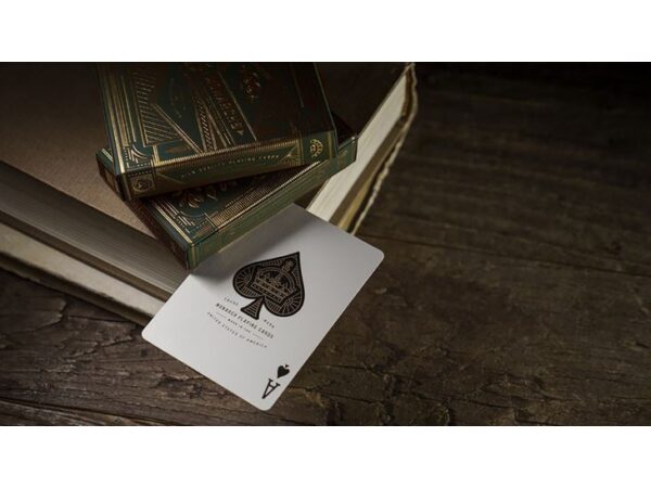 Monarch Playing Cards (Green) by Theory 11