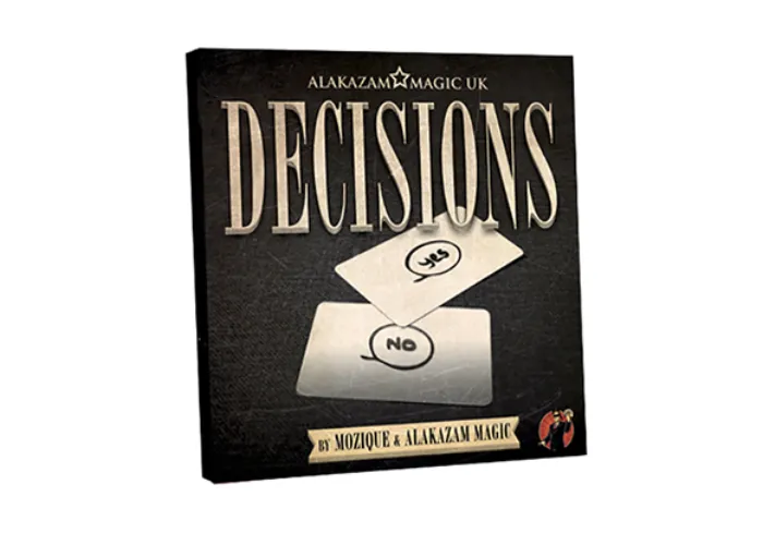 Decisions Blank Edition (DVD and Gimmick) by Mozique - DVD