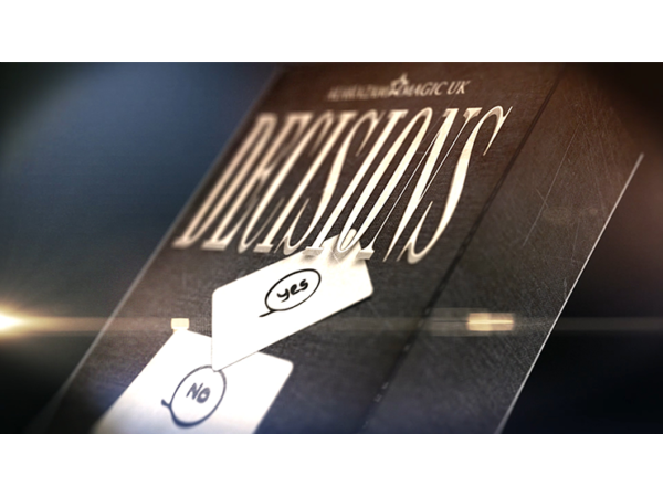 Decisions Blank Edition (DVD and Gimmick) by Mozique - DVD