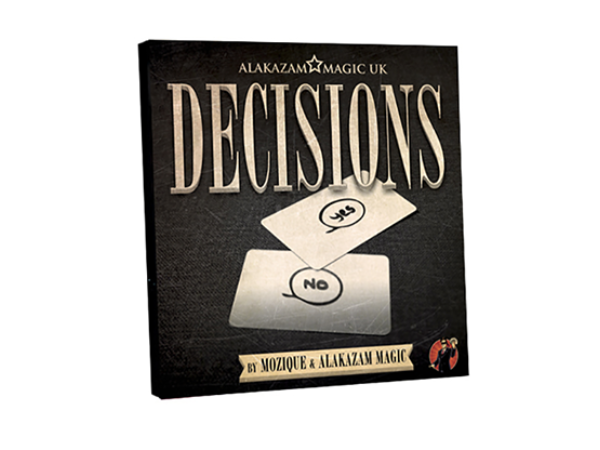 Decisions Blank Edition (DVD and Gimmick) by Mozique - DVD