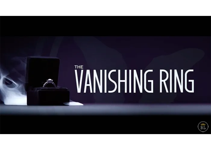 Vanishing Ring Black(Gimmick and Online Instructions) by SansMinds