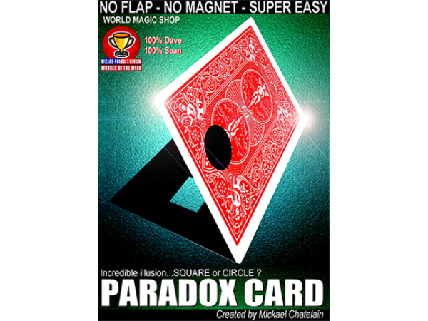 Paradox Card (Red) by Mickael Chatelain