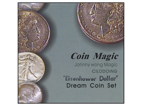Dream Coin Set EISENHOWER (with DVD) by Johnny Wong Trick
