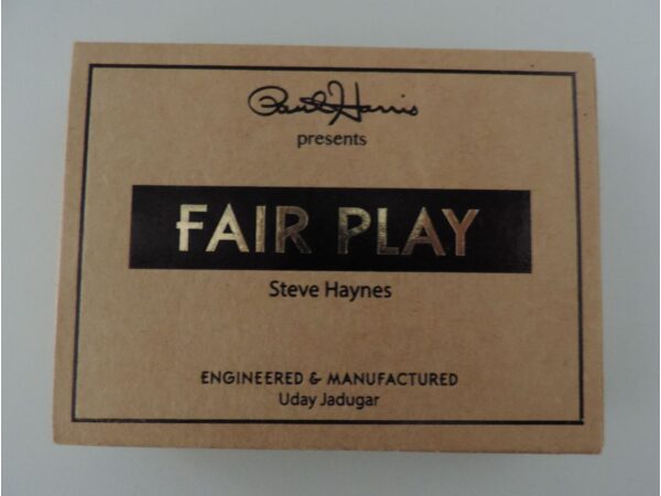 Paul Harris Presents Fair Play Steve Haynes