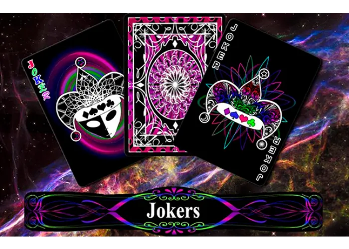 Bicycle A Glo Playing Cards (Red)