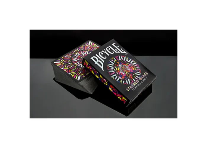 Bicycle Stained Glass Playing Cards by Collectable Playing Cards