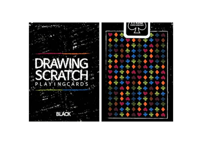 Drawing Scratch Playing Cards