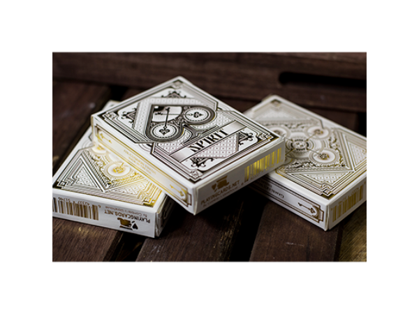 Spirit White Playing Cards by Gamblers Warehouse