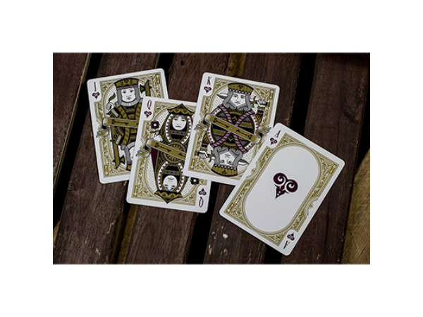 Spirit White Playing Cards by Gamblers Warehouse