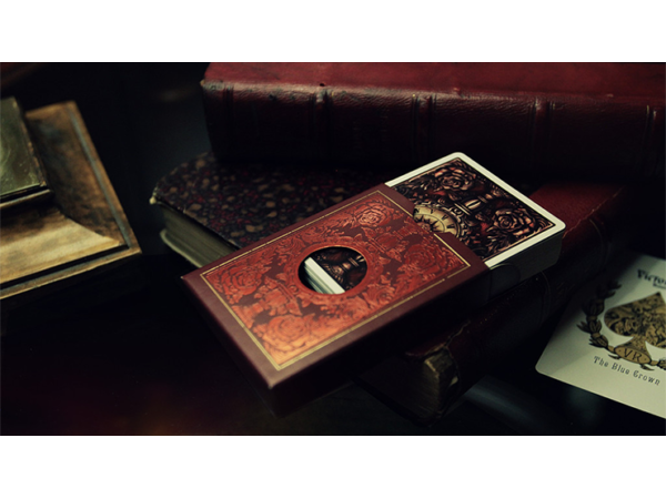 Victorian Room Playing Cards by The Blue Crown