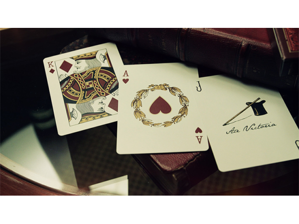 Victorian Room Playing Cards by The Blue Crown