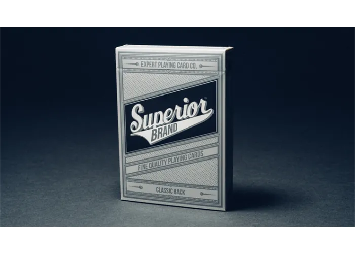 Superior (Black) Playing Cards by Expert Playing Card Co.