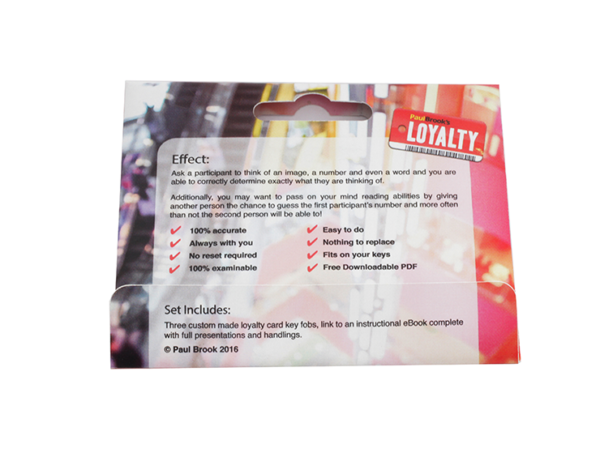 Loyalty (Gimmicks and Online Instructions) by Paul Brook