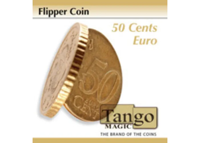 Flipper Coin 50 Cent Euro (E0035) by Tango - Trick