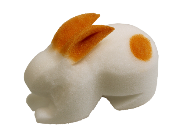 3D Rabbit 6.5 inch by Magic By Gosh