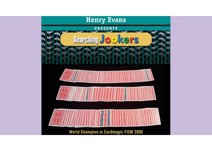 Searching Jookers (DVD and Blue Gimmicks) by Henry Evans