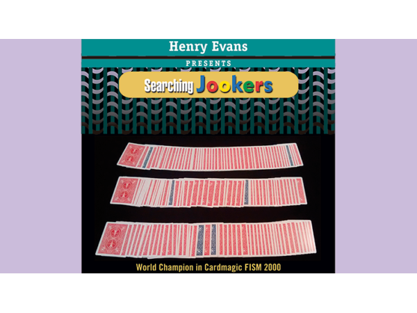 Searching Jookers (DVD and Blue Gimmicks) by Henry Evans