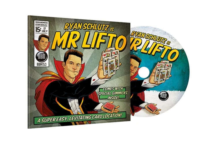 MR LIFTO (DVD and Red Gimmicks) by Ryan Schlutz and Big Blind Media