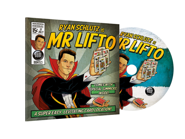 MR LIFTO (DVD and Blue Gimmicks) by Ryan Schlutz and Big Blind Media