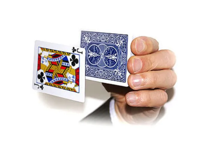 Floating card