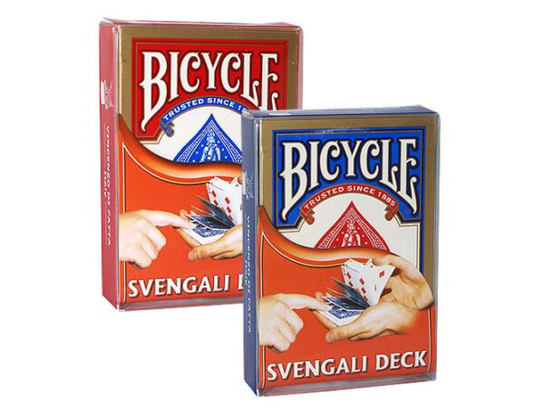 Bicycle Svengali Deck rot oder blau