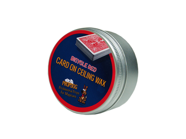Card on Ceiling Wax 50g (red) by David Bonsall