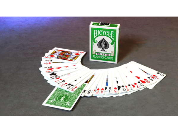 Invisible Deck Bicycle (Green)