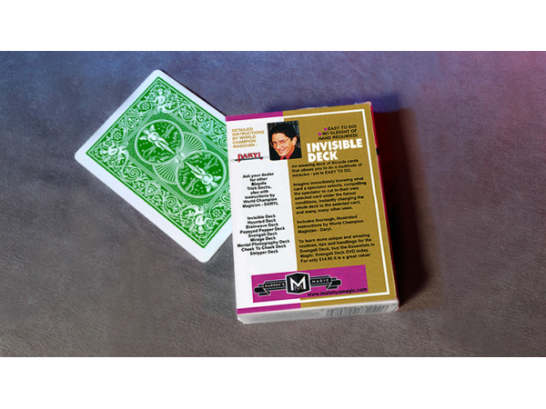 Invisible Deck Bicycle (Green)