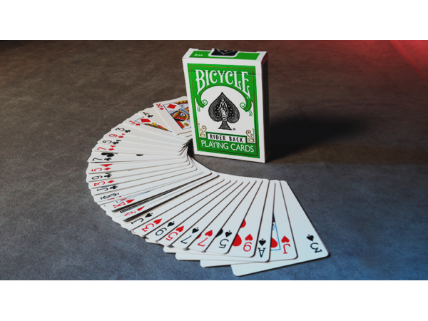 Invisible Deck Bicycle (Green)