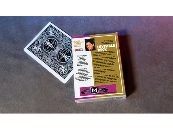 Invisible Deck Bicycle (Black)