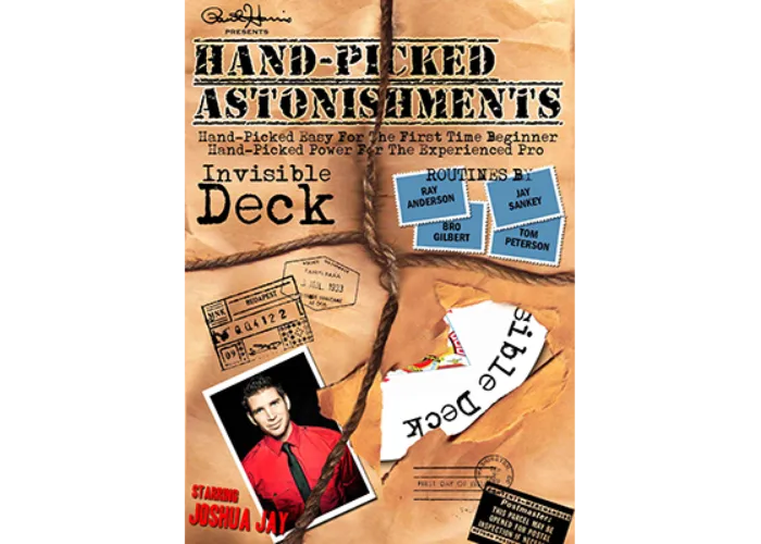 Hand-picked Astonishments (Invisible Deck) by Paul Harris and Joshua Jay video DOWNLOAD