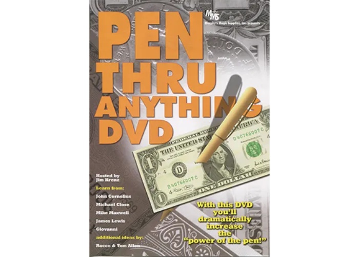Pen Thru Anything video DOWNLOAD