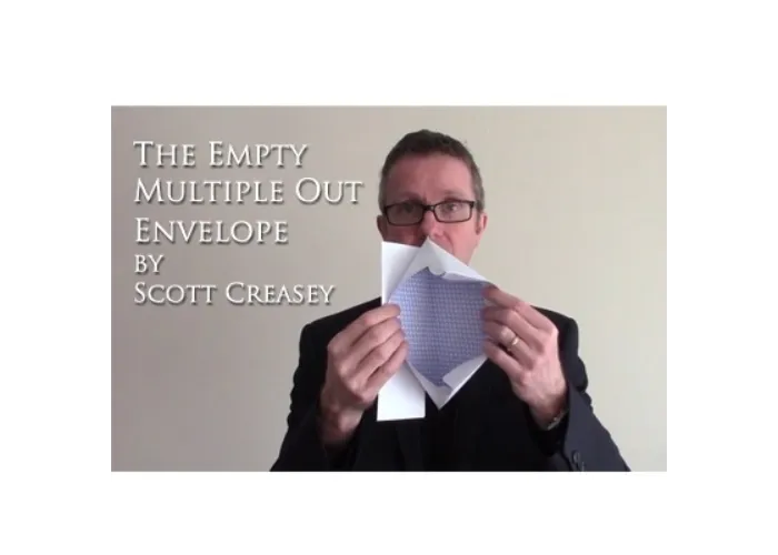 The Empty Multiple Out Envelope by Scott Creasey - Video DOWNLOAD