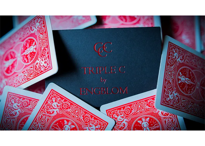Triple C (Blue Gimmicks and Online Instructions) by Christian Engblom