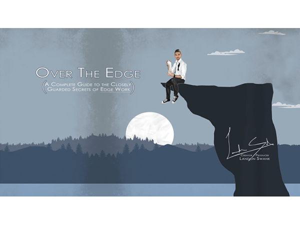 Over The Edge Blue (Gimmick and Cards Included) by Landon Swank