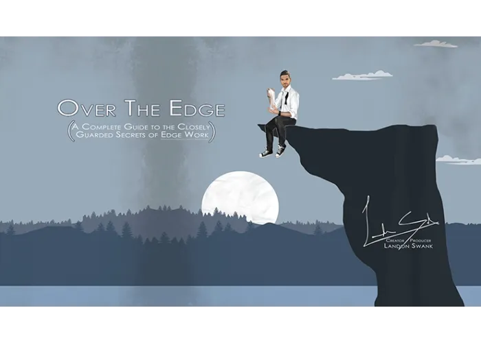 Over The Edge Red (Gimmick and Cards Included) by Landon Swank