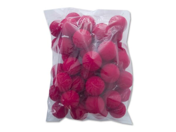 1" Super Soft Sponge Ball (Pack 50 Schwammbälle rot)  by Gosh